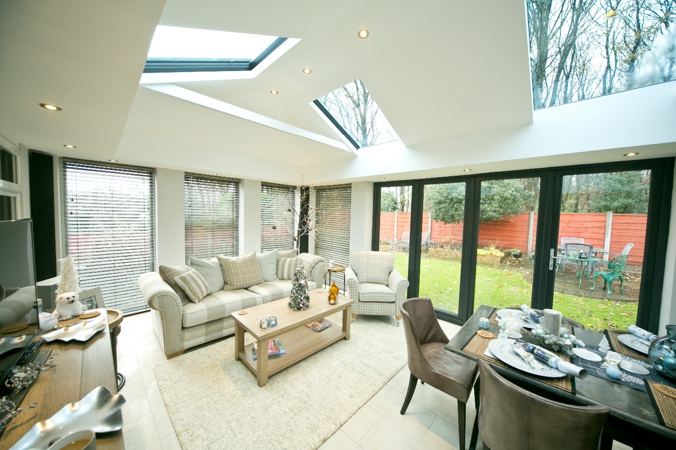 Roof lanterns at 3D windows as an extra feature