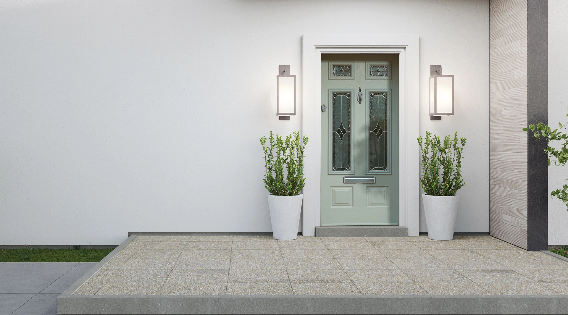 Roof lanterns at 3D windows as an extra feature
